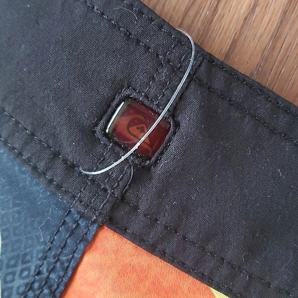 Quiksilver Checkered Stars Patchwork Colorful Busy Mens Swim Shorts Trunks Sz L - Picture 6 of 9